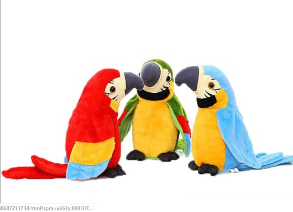 Electric Talking Parrot Plush Toy Cute Speaking Record Repeats - Image 5