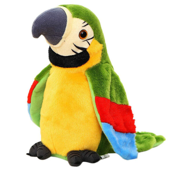 Electric Talking Parrot Plush Toy Cute Speaking Record Repeats - Image 2