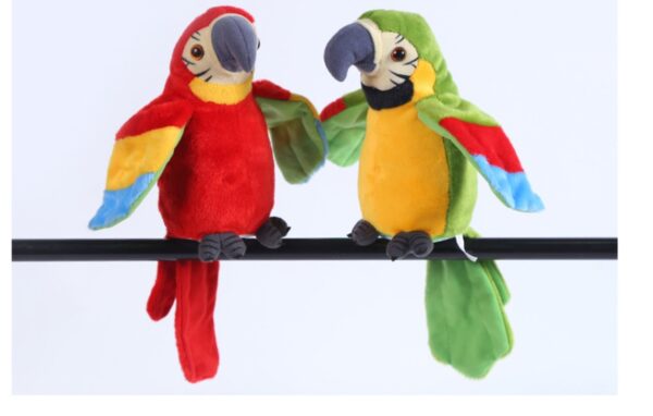 Electric Talking Parrot Plush Toy Cute Speaking Record Repeats - Image 3