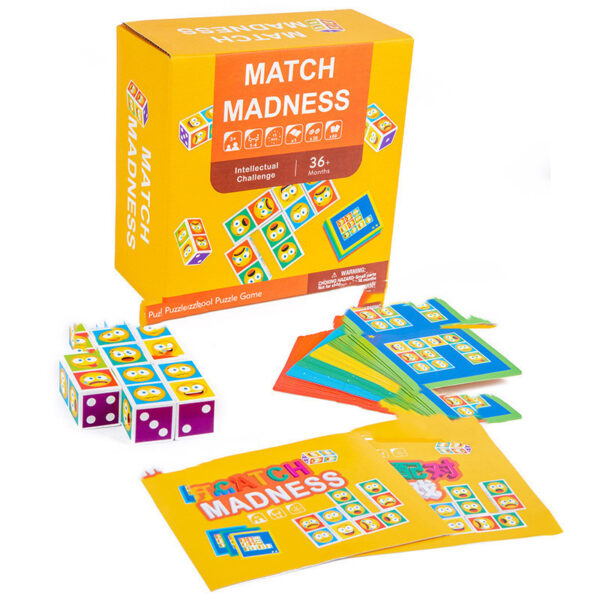 Children's Space Logical Thinking Matching Geometric Game Puzzle Children's Interactive Learning Educational Toys - Image 6