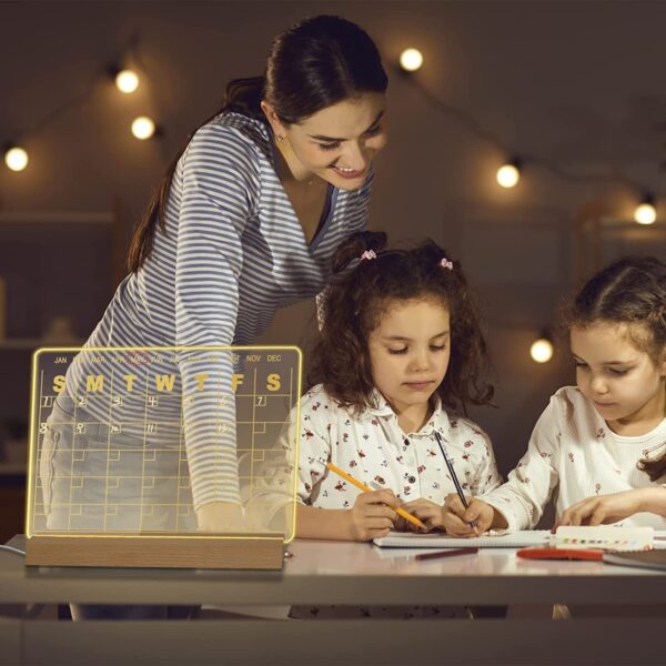 Transparent board for writing and drawing