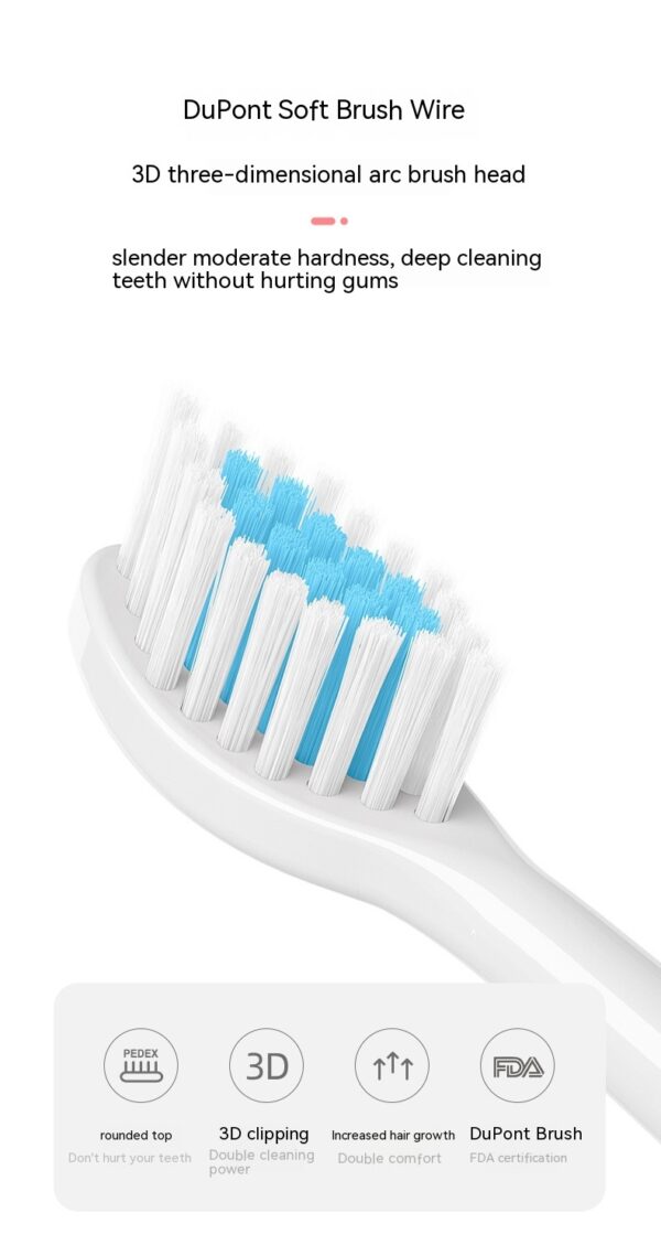 Electric Toothbrush Rechargeable Waterproof Electric Toothbrush - Image 2