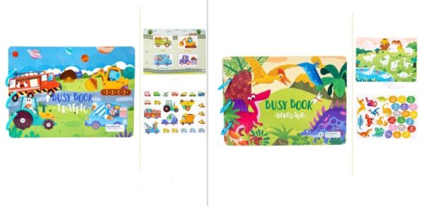 Children's Busy Book Educational Toys Repeated Paste - Image 9