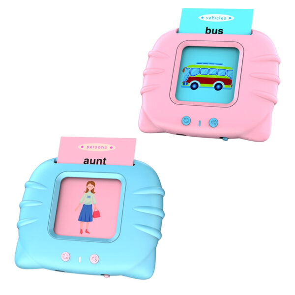 Card Type Early Education Machine Children's Cognitive English Card Early Learning Machine Electronic Interactive Toys Gift for Kids - Image 2