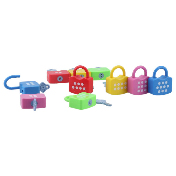 Learning Locks Alphabet Toys Educational Learning Locks Counting Toys Set for KidsNumber - Image 4