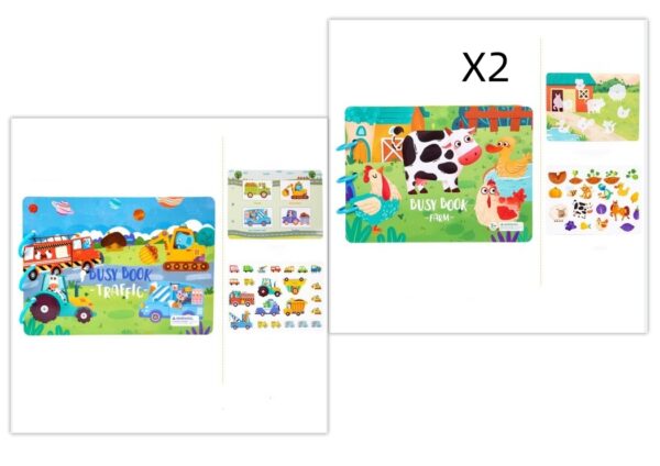 Children's Busy Book Educational Toys Repeated Paste - Image 5