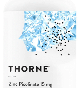 Thorne Zinc Picolinate 15mg - Highly Absorbable Zinc Supplement - 60 Capsulese Sea-Harvested fish oil. This Fish Oil Supplement supports brain health, healthy joints, mood, skin, hair, and more.