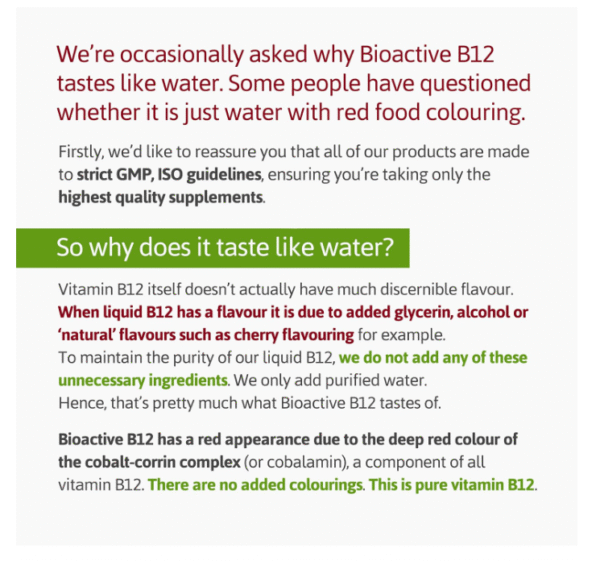 Vitamin B12 Liquid Drops (3000 mcg) Made in UK by Nature Provides - Methylcobalamin + Adenosylcobalamin (50ml), High Strength, Bioactive, Vegan, Energy & Sleep Support, Sublingual, Like B12 injections - Image 6