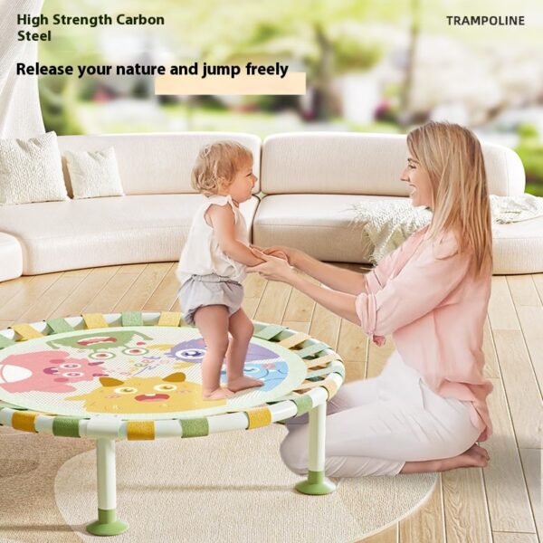Children's Indoor Family Bounce Foldable Trampoline - Image 3