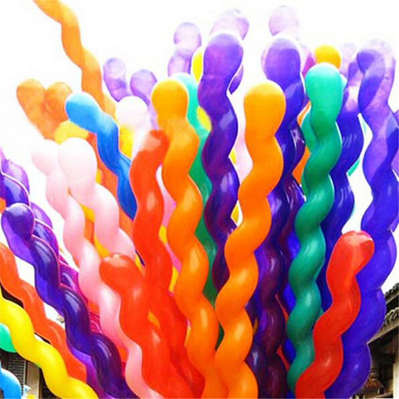 1.8G Twist Balloon Spiral Latex Balloon Children’S Toy Balloon
