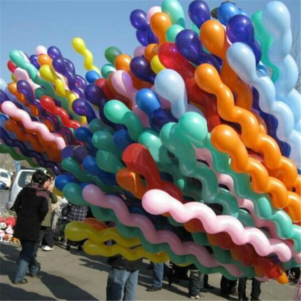 1.8G Twist Balloon Spiral Latex Balloon Children'S Toy Balloon - Image 5
