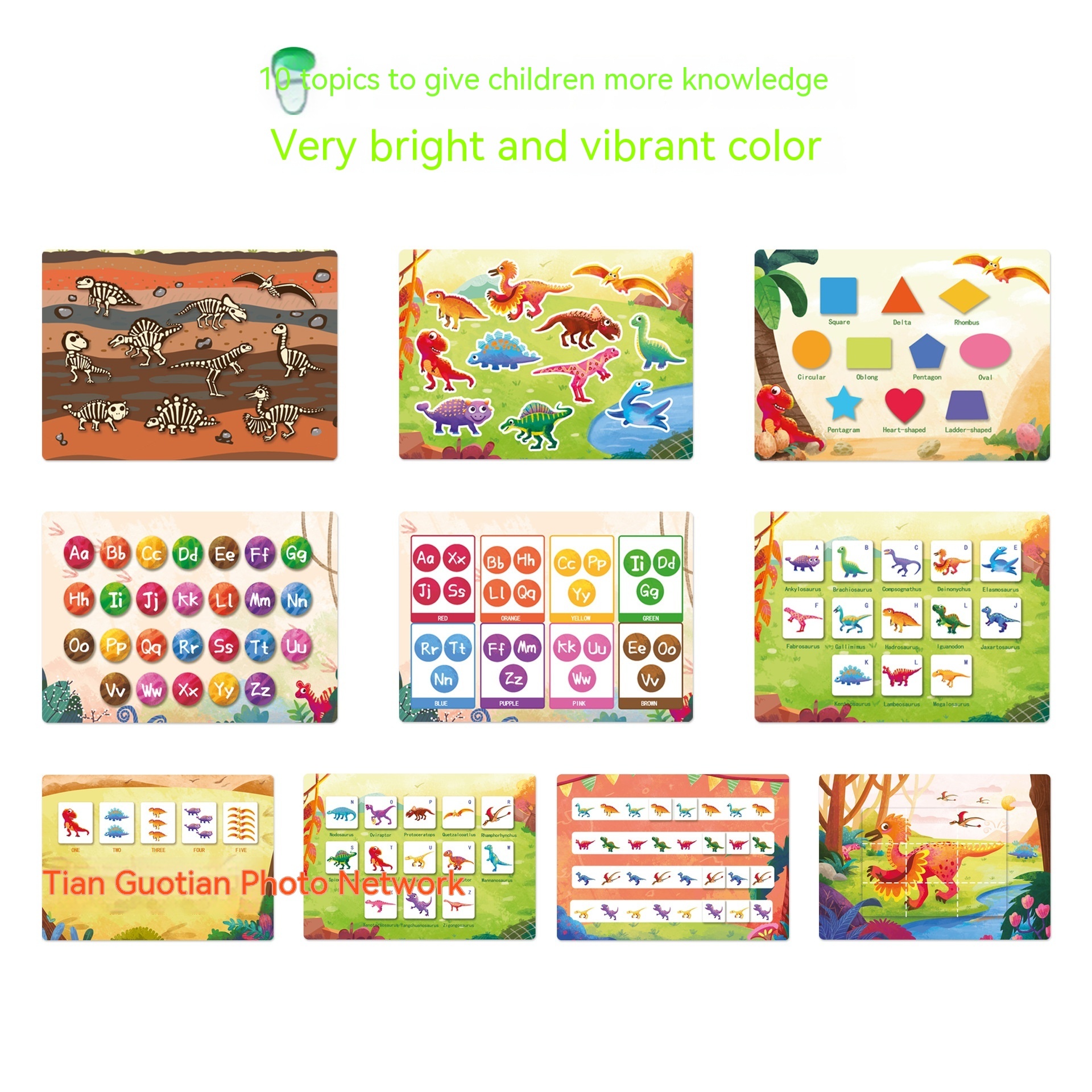 Dinosaur Theme Busy Book Busy Book Children’s Toy Book Early Education