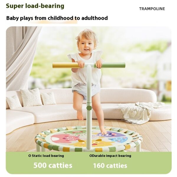 Children's Indoor Family Bounce Foldable Trampoline - Image 2