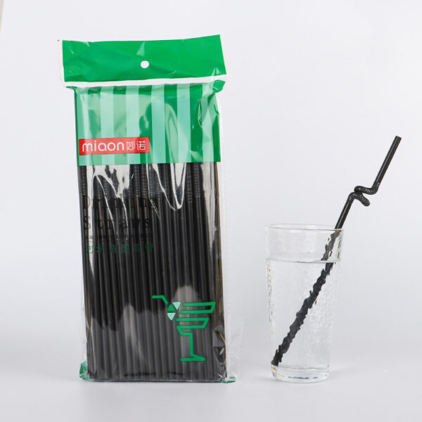 Disposable Plastic Straw Bending DIY Shape Straw Creative Straw - Image 7