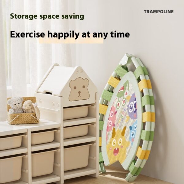 Children's Indoor Family Bounce Foldable Trampoline - Image 4