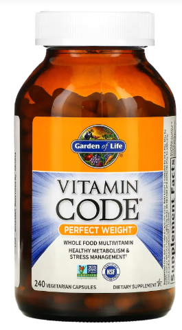 Garden of Life, Vitamin Code, Perfect Weight, 240 Vegetarian Capsules